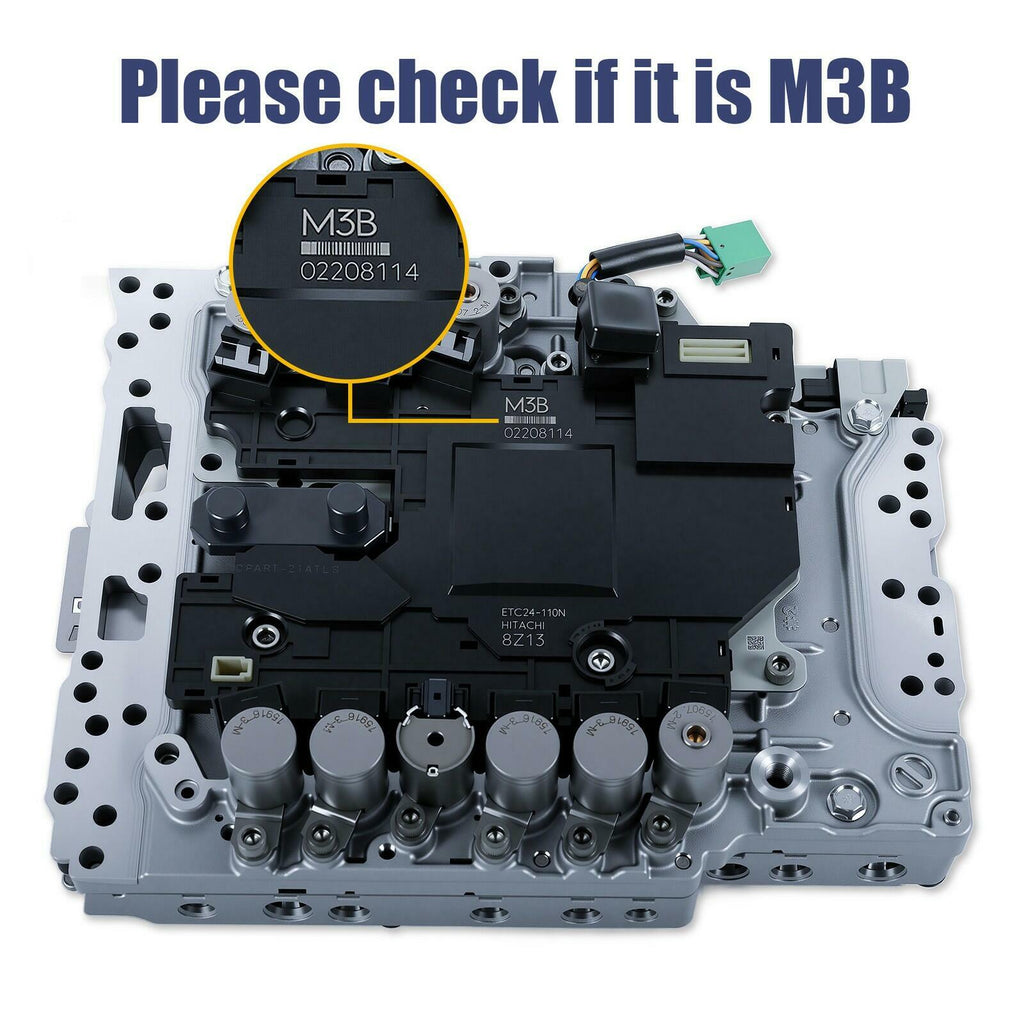 Valve Body w/Solenoids for Infinity Q50 31705-X132B RE7R01A TCM M3B