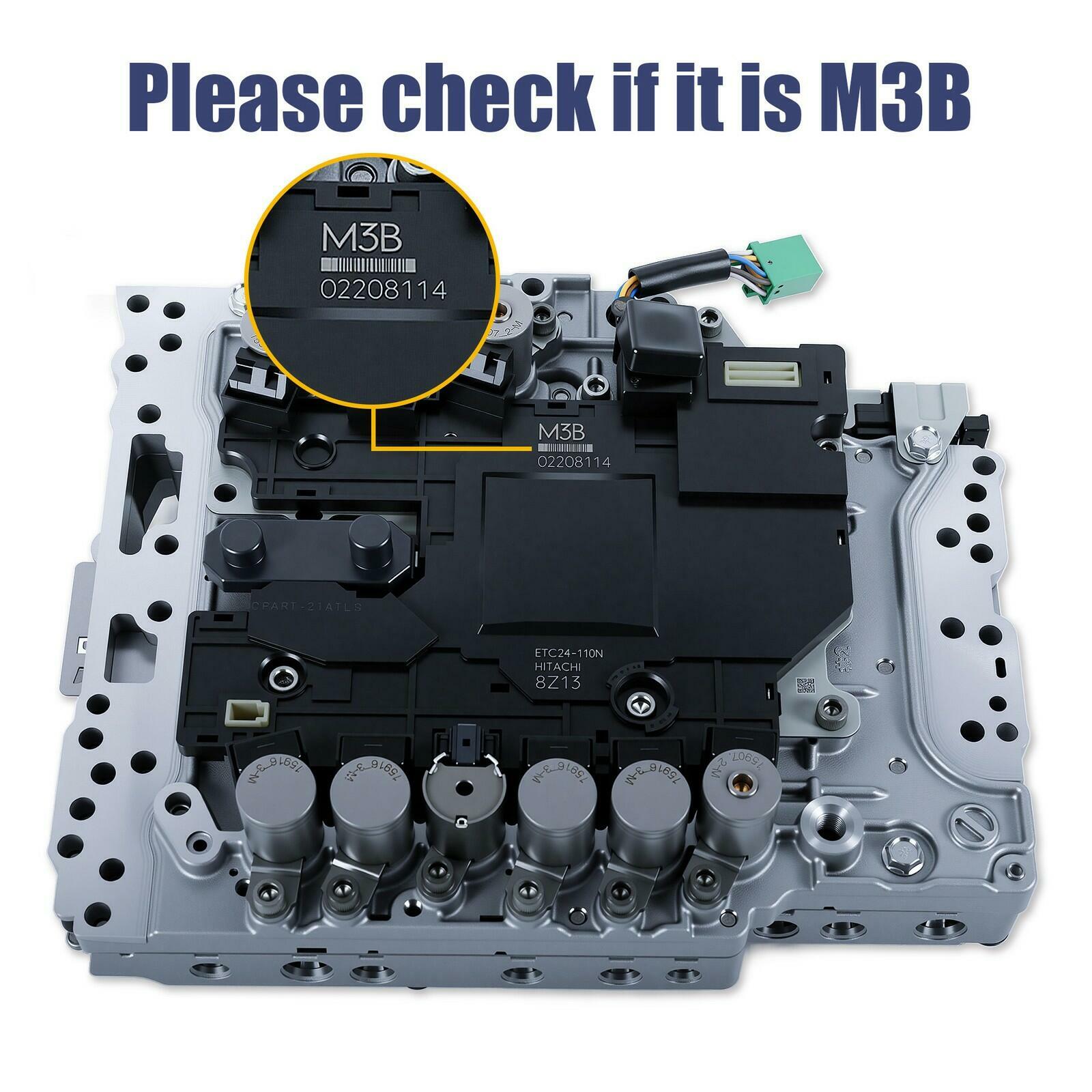Valve Body w/Solenoids for Infinity Q50 31705-X132B RE7R01A TCM M3B