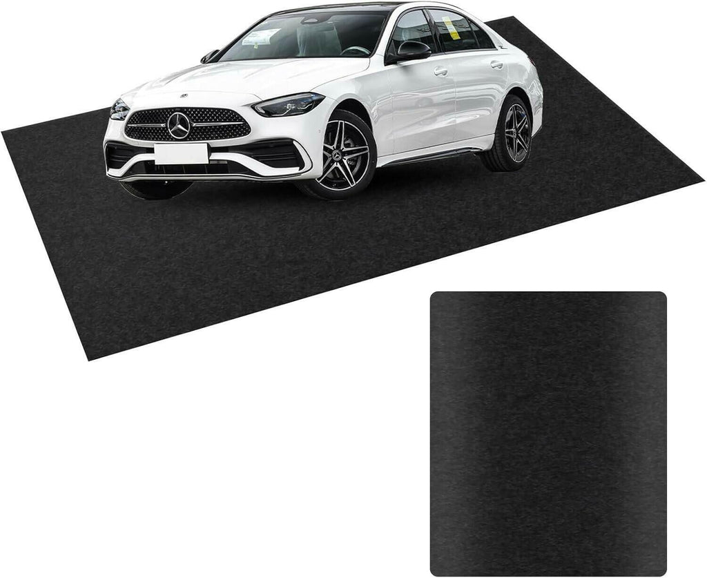 Garage Floor Mat 17' x 7'4" Waterproof/Durable Oil Spill Mat Protects Surfaces