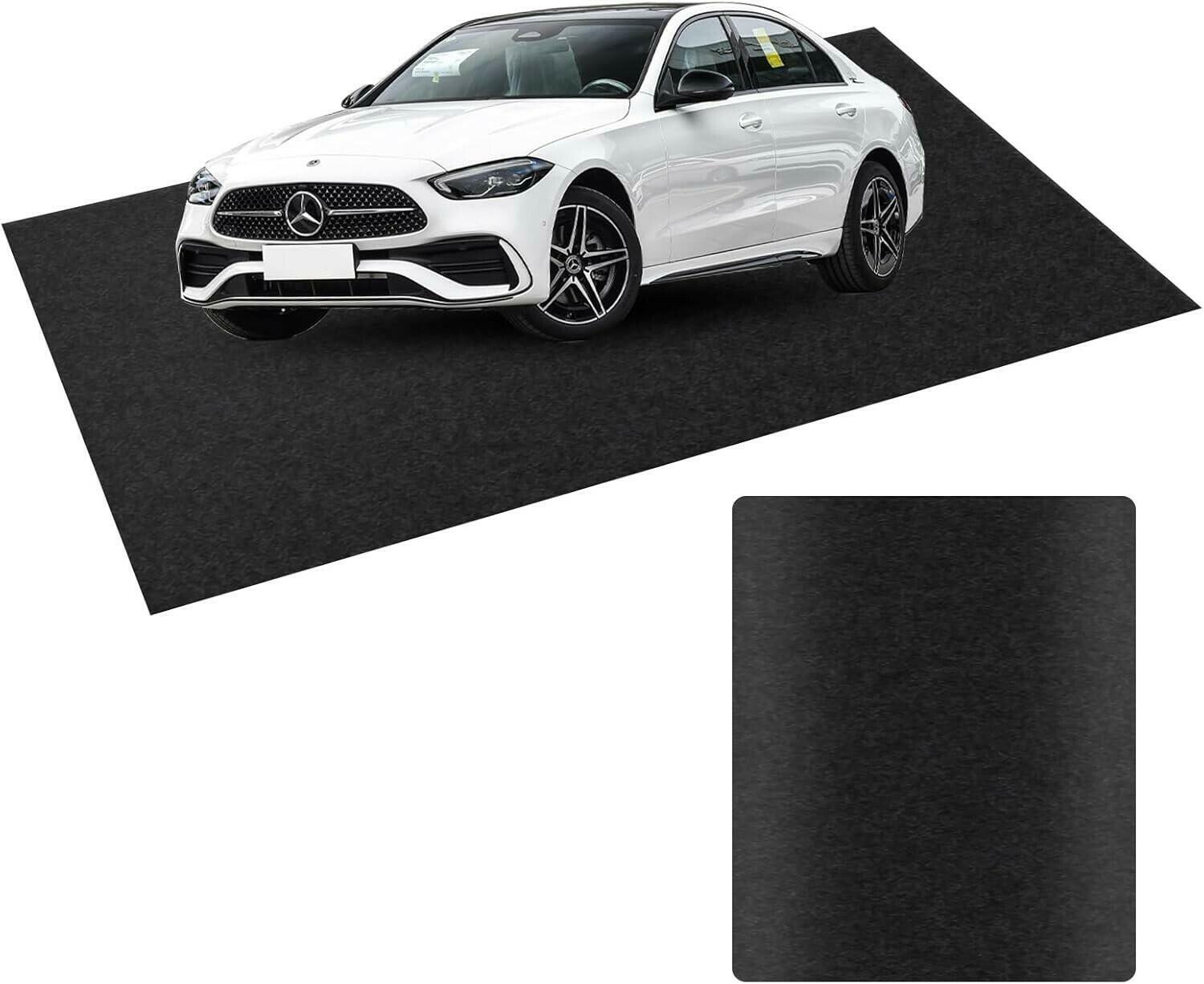 Garage Floor Mat 17' x 7'4" Waterproof/Durable Oil Spill Mat Protects Surfaces