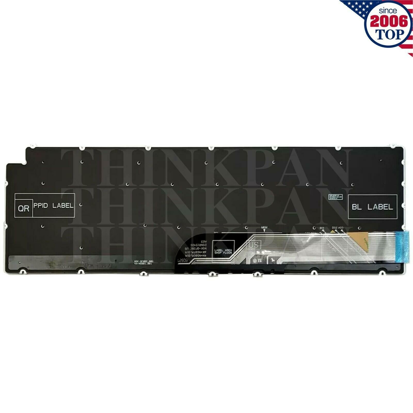Genuine US Backlit Keyboard for Dell Inspiron 15 7590 5584 5590 5593 5594 5598
