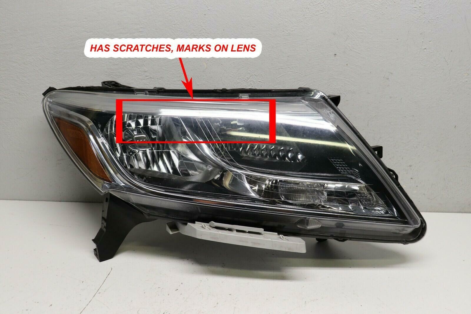 2013-2016 Nissan Pathfinder RH Halogen Headlight Passenger Side OEM P108150
