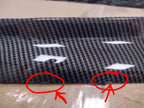 3pcs Front Bumper Lip Splitter For Corvette C5 1997-2004 ZR1 Style Carbon Fiber