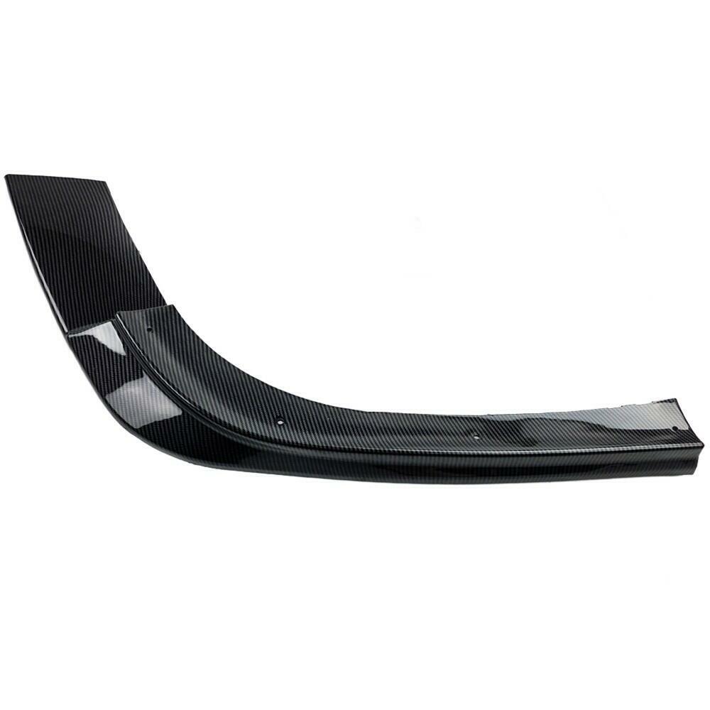 3pcs Front Bumper Lip Splitter For Corvette C5 1997-2004 ZR1 Style Carbon Fiber
