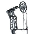 GQT 40-70lbs Compound Bow Steel Ball Dual Use RH/LH Archery Hunting Fishing
