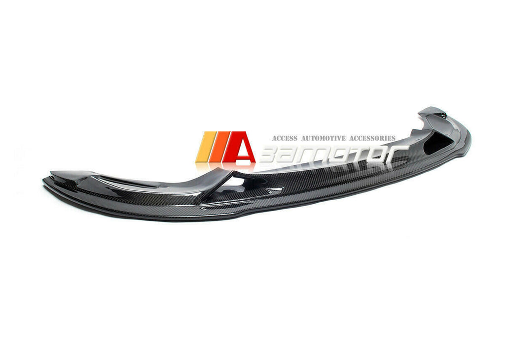Carbon Fiber R Style Front Bumper Lip Spoiler fits 2015-20 BMW F80 M3 F82 F83 M4