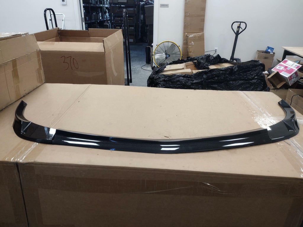 3pcs Front Bumper Lip Splitter For Corvette C5 1997-2004 ZR1 Style Carbon Fiber