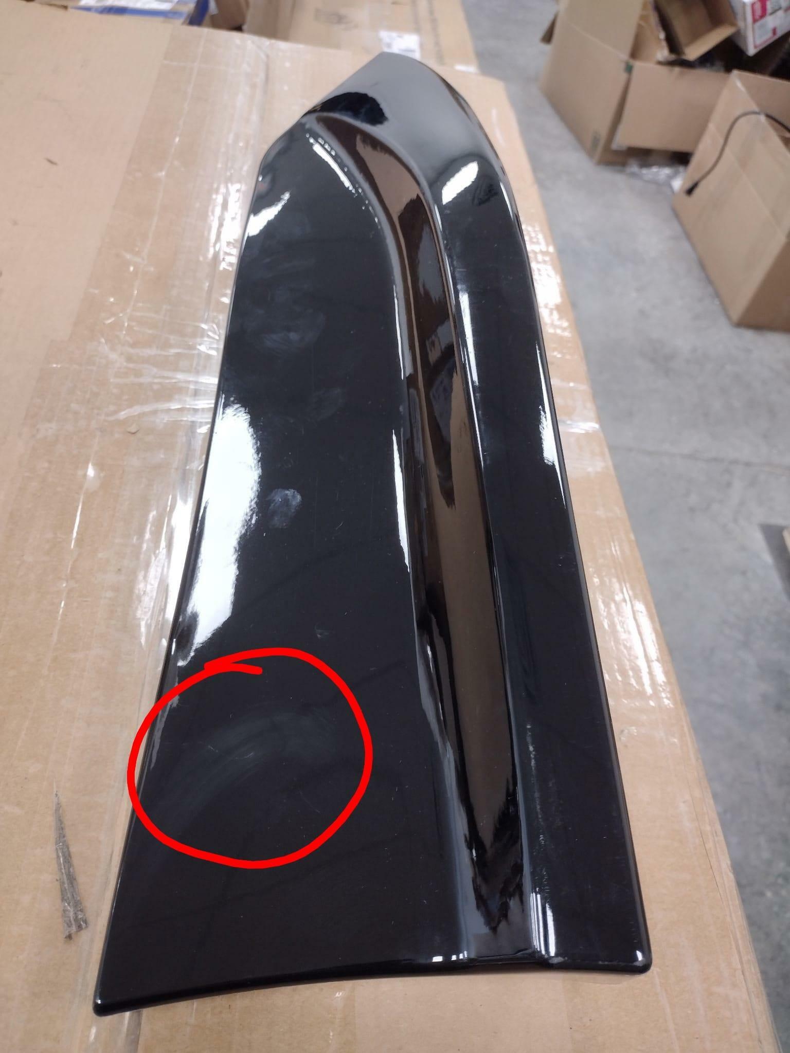 skkyoro Front & Rear Bumper Splitter Lip 4PCS for Honda Accord 4 Door Sedan 2016-2017 HFP Style Front & Rear Side Corner Spats Apron (Glossy Black)