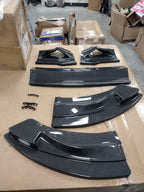 Carbon Fiber R Style Front Bumper Lip Spoiler fits 2015-20 BMW F80 M3 F82 F83 M4