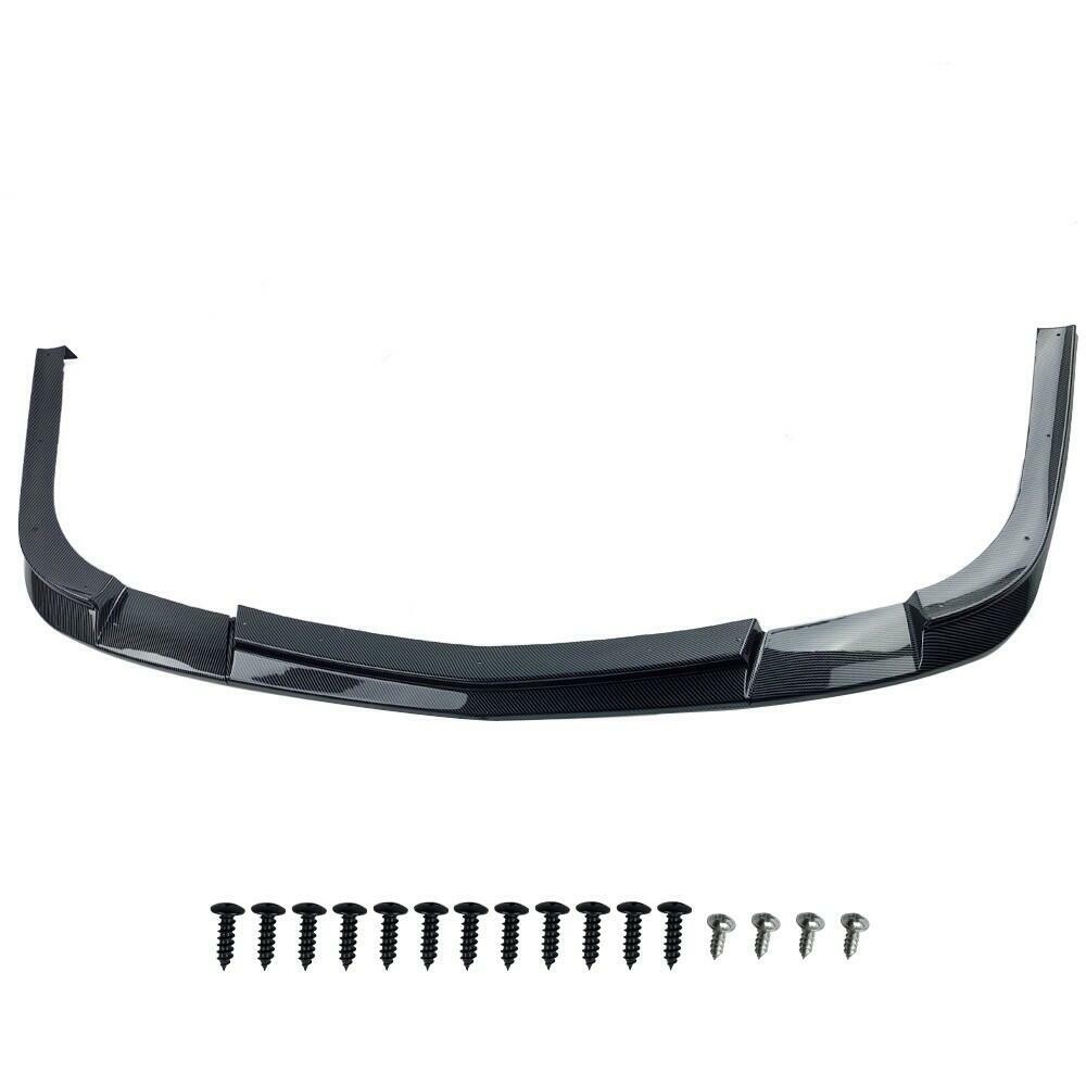 3pcs Front Bumper Lip Splitter For Corvette C5 1997-2004 ZR1 Style Carbon Fiber