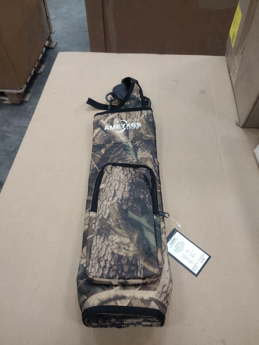 Archery Arrow Quiver Shoulder Back Pouch Holder for Bow Hunting Targe