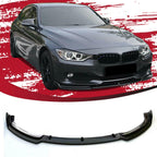 Gloss Black Front Lip Spoiler for BMW 3 Series F30 F31 Sedan 2013-2018