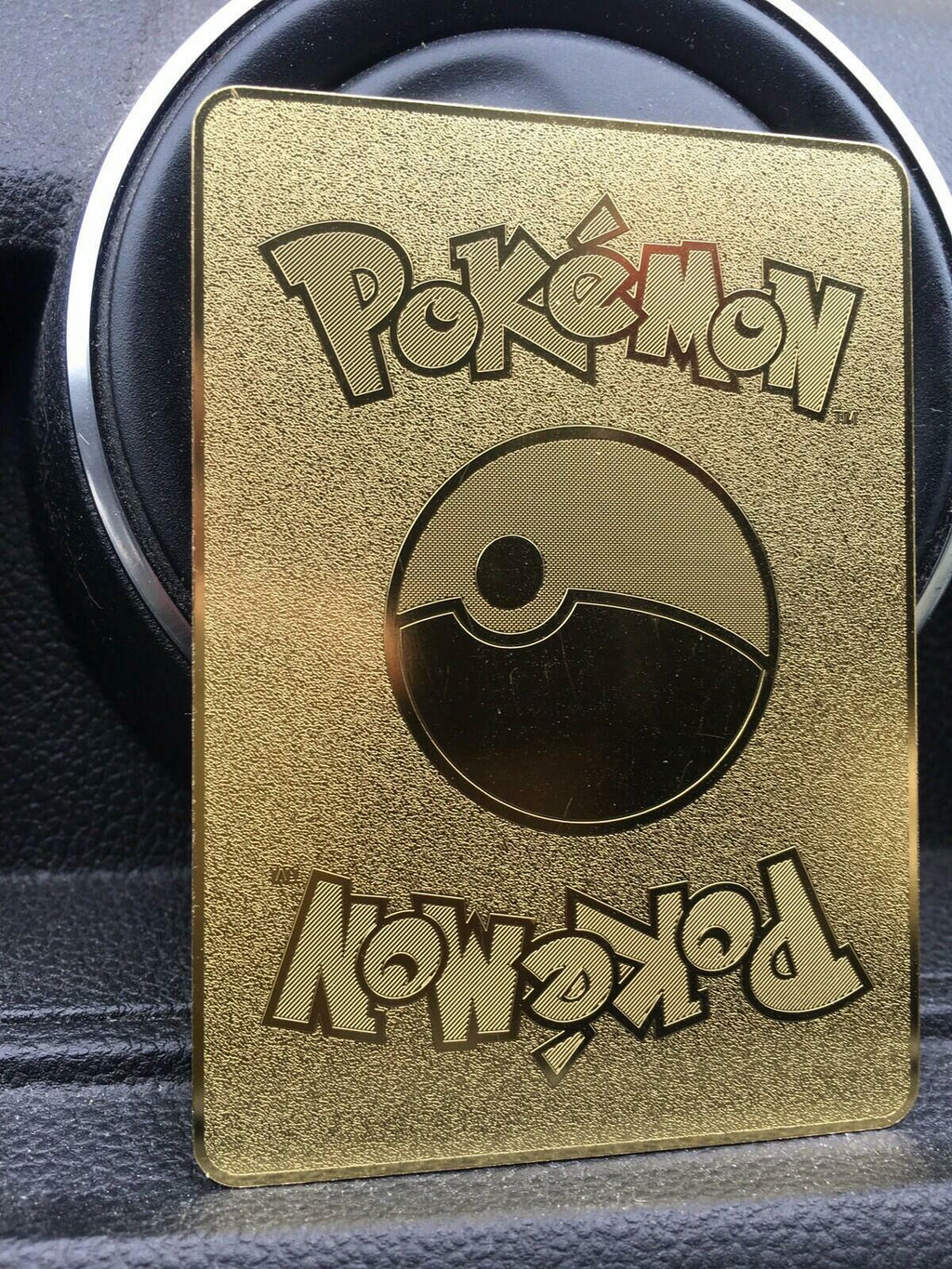 Mewtwo V  - Gold Steel Pokemon Card - HP220 - English - Fan Art Gift - 072/078