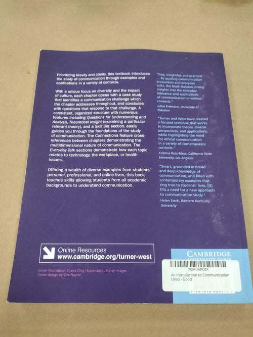 An Introduction to Communication Paper back