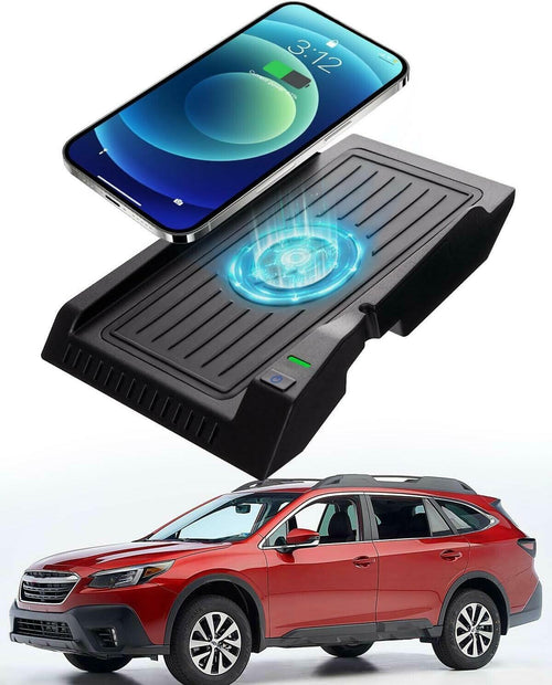 For SUBARU Outback 20-24 Car Wireless Charger Phone Charging Pad Center Console