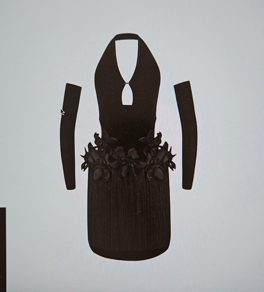 Dance and Sway Latin Dance Dress by ZYM Dance Style model 25073