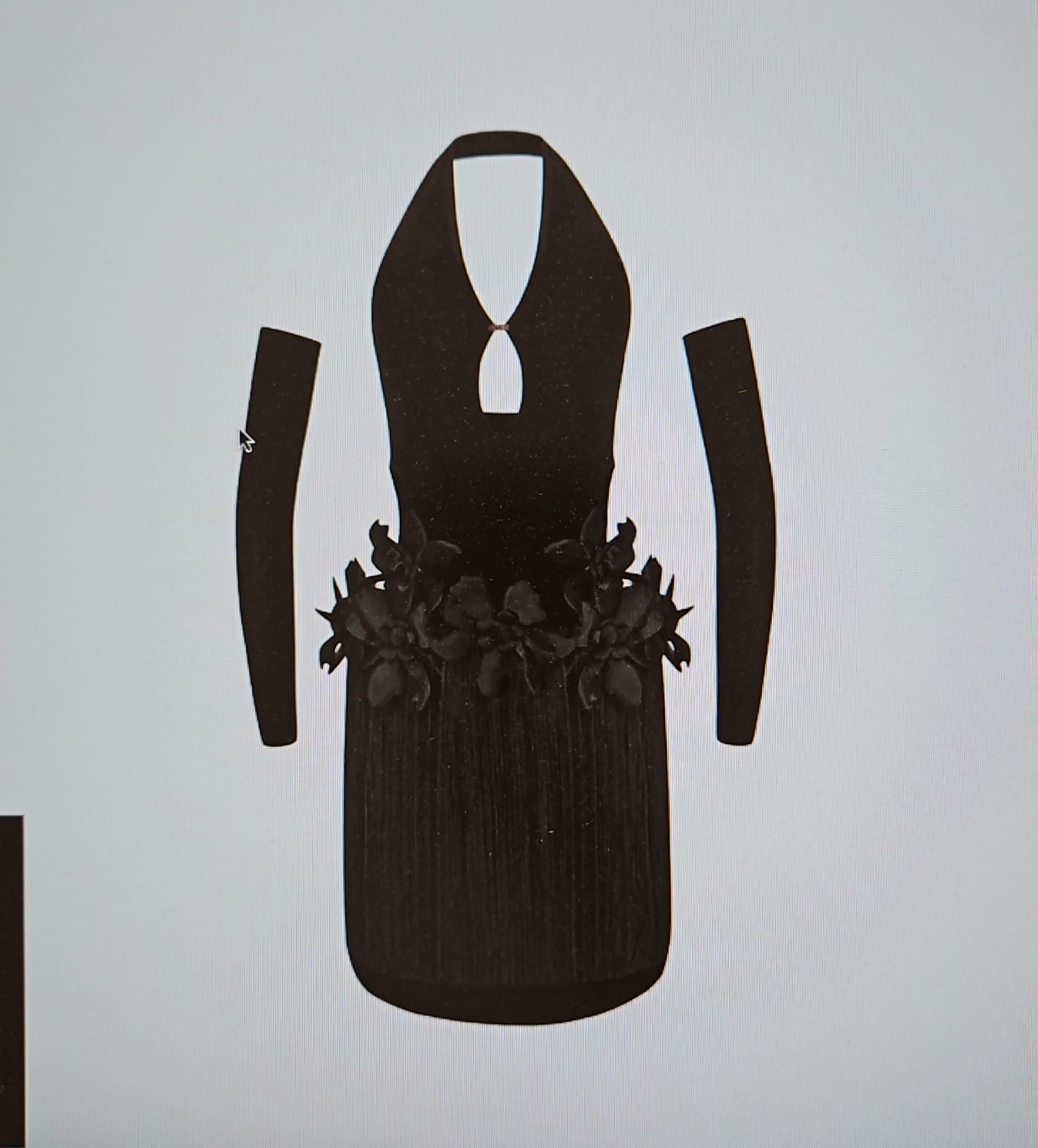 Dance and Sway Latin Dance Dress by ZYM Dance Style model 25073