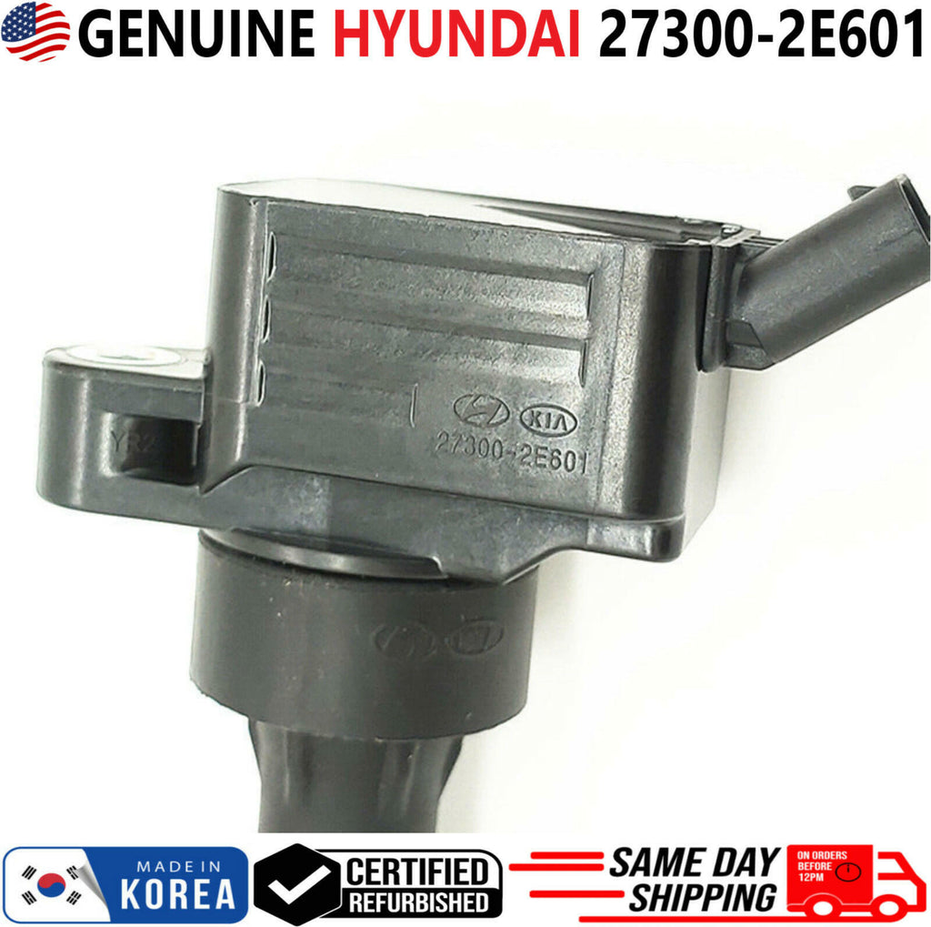 4 Pack GENUINE Hyundai x1 Ignition Coil For 2015-2019 Hyundai & Kia 2.0L,
