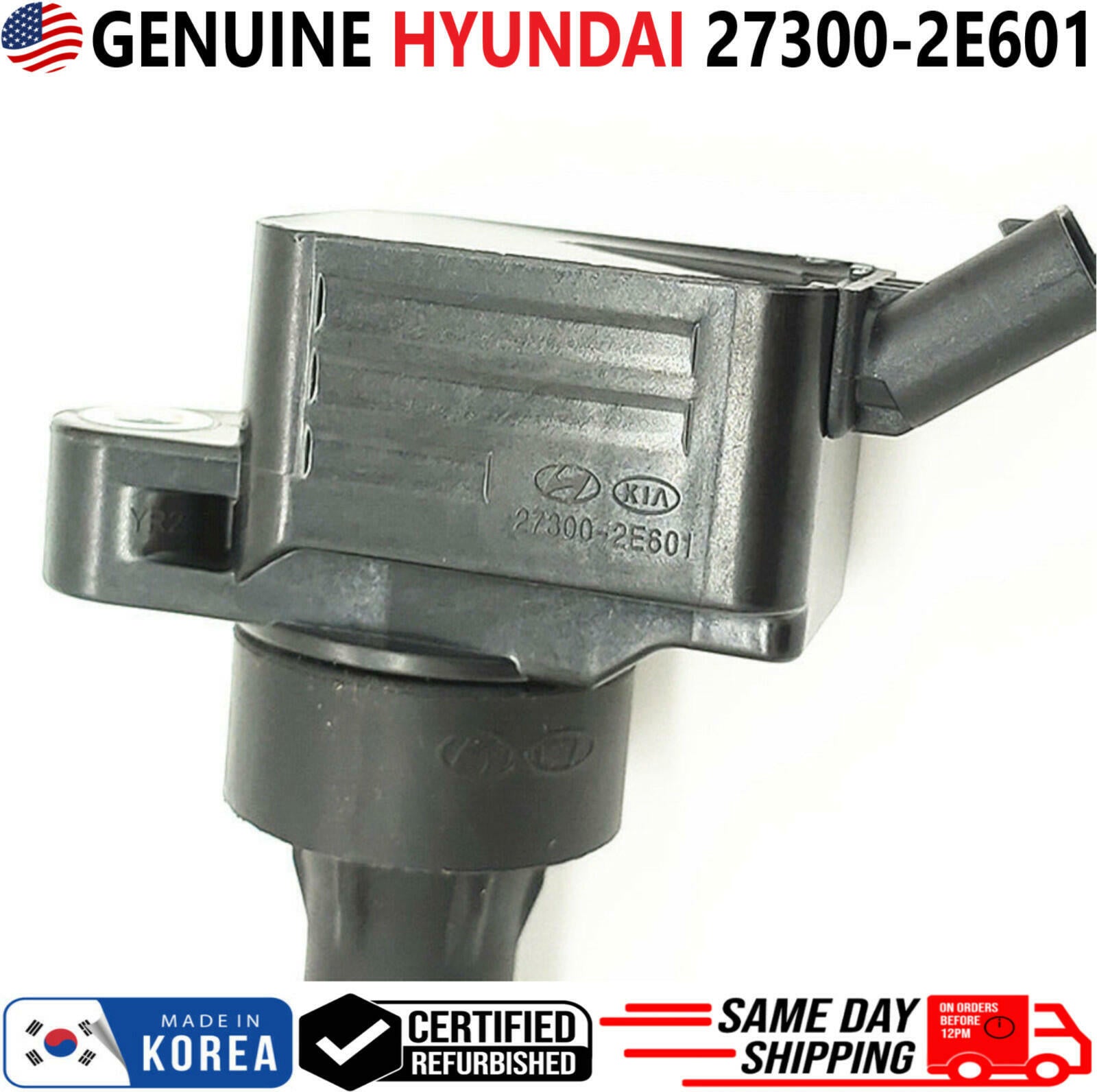 4 Pack GENUINE Hyundai x1 Ignition Coil For 2015-2019 Hyundai & Kia 2.0L,