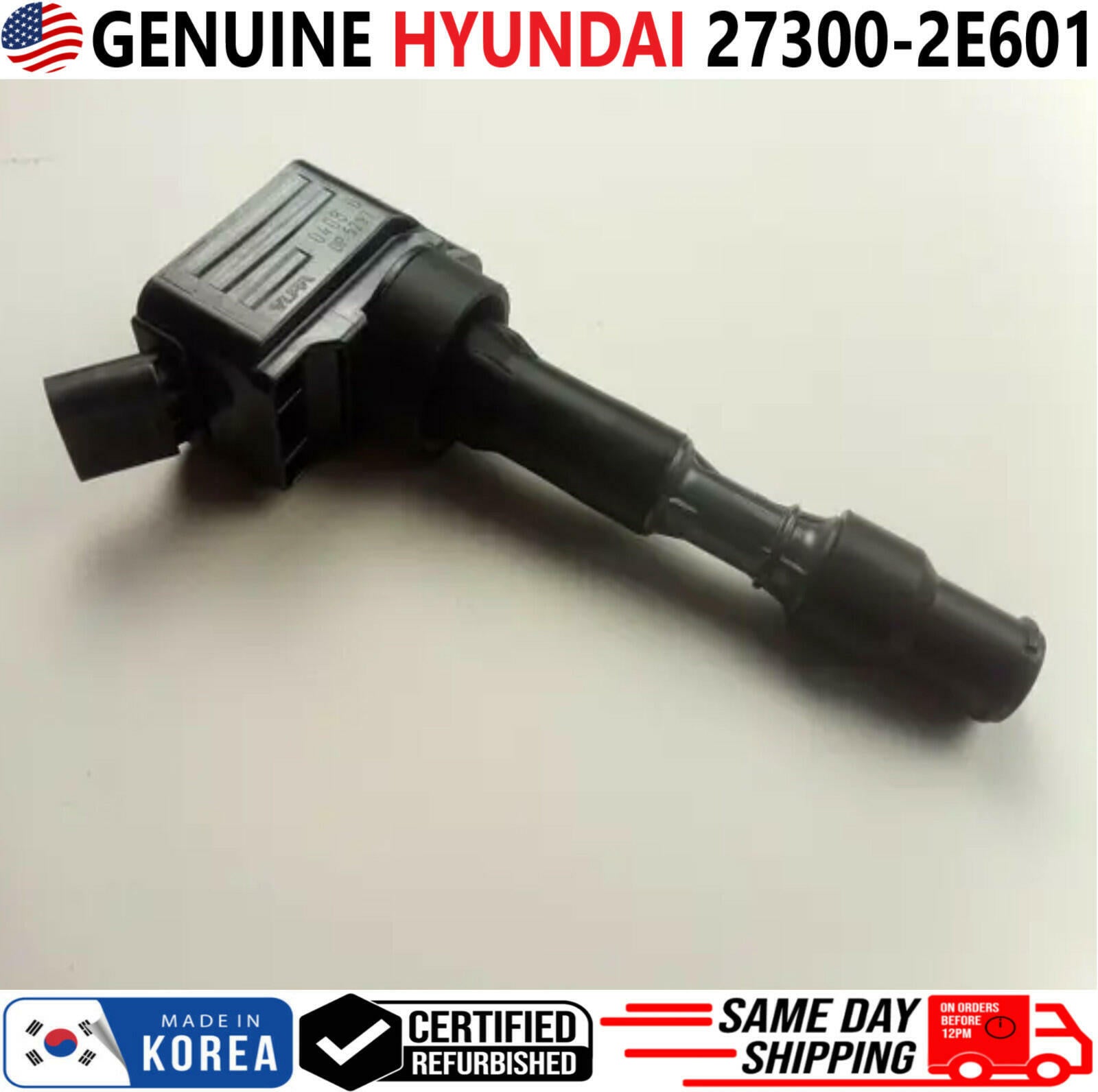 4 Pack GENUINE Hyundai x1 Ignition Coil For 2015-2019 Hyundai & Kia 2.0L,