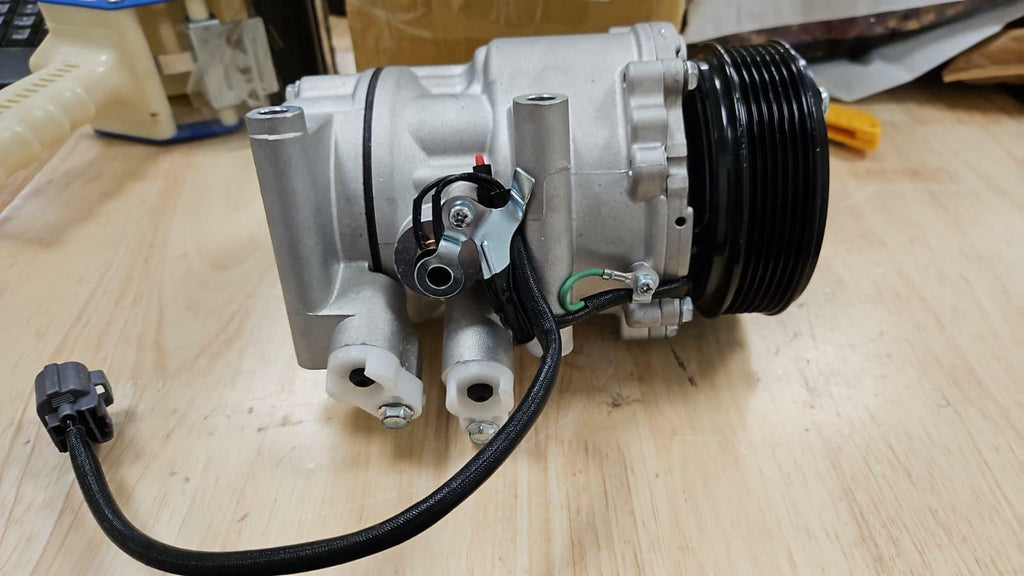 A/C Compressor Fits 2002-2005 Honda Civic 1.7L L4 AC Air Conditioning Compressor
