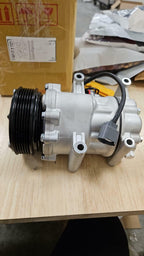 A/C Compressor Fits 2002-2005 Honda Civic 1.7L L4 AC Air Conditioning Compressor
