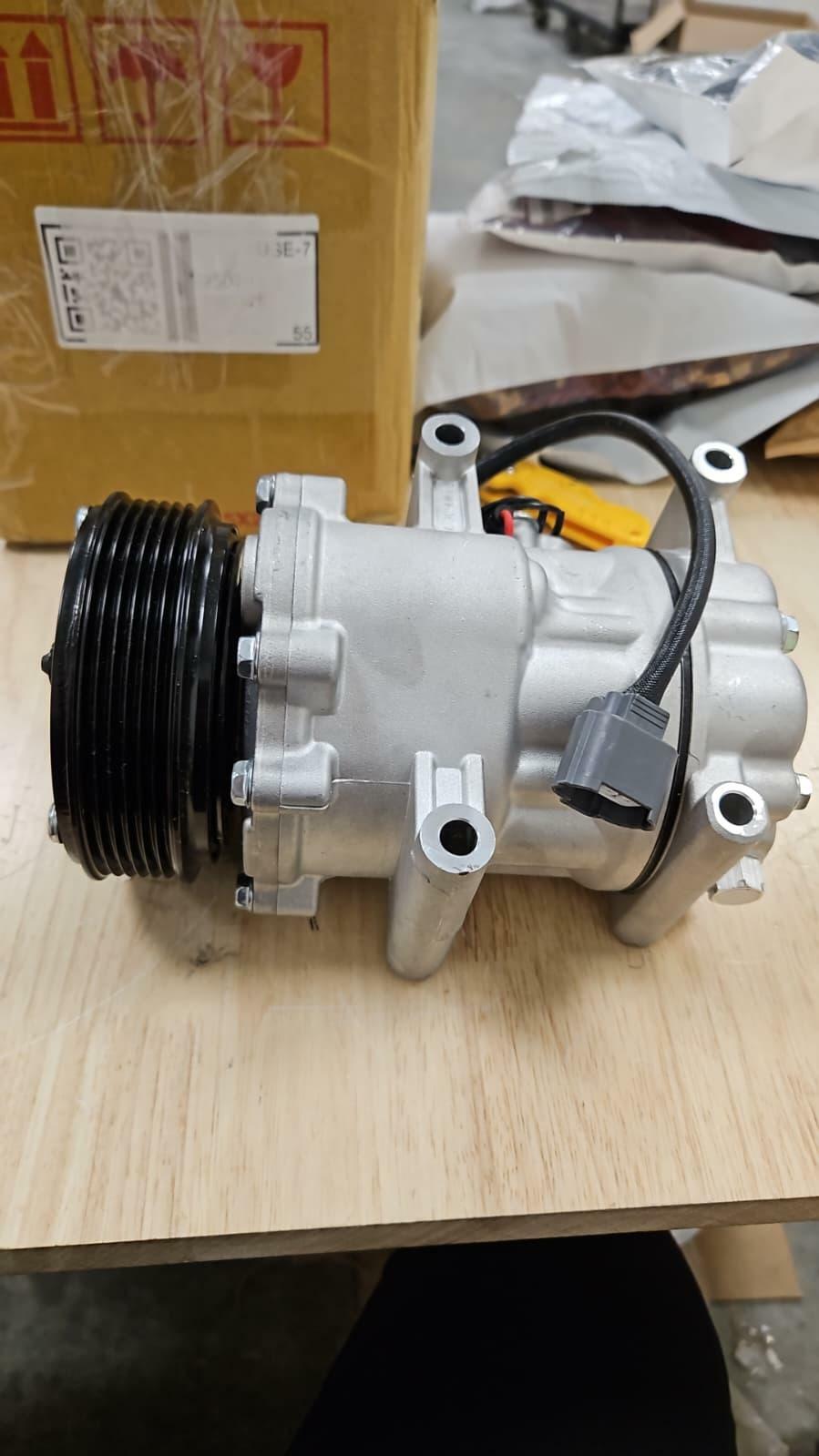 A/C Compressor Fits 2002-2005 Honda Civic 1.7L L4 AC Air Conditioning Compressor