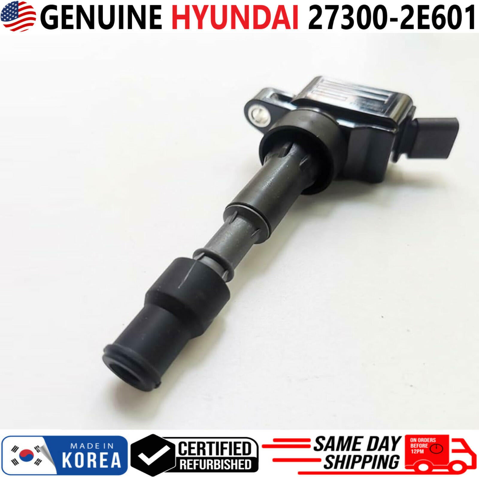 4 Pack GENUINE Hyundai x1 Ignition Coil For 2015-2019 Hyundai & Kia 2.0L,