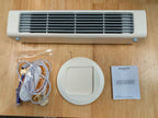 Portable Rechargeable Air Cooler Fan with Remote Control, 3 Speeds LED Touch