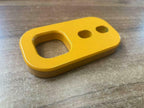2Pcs Yellow Front Bumper Tow Hook Rescue Fits For Toyota 4runner 2025+