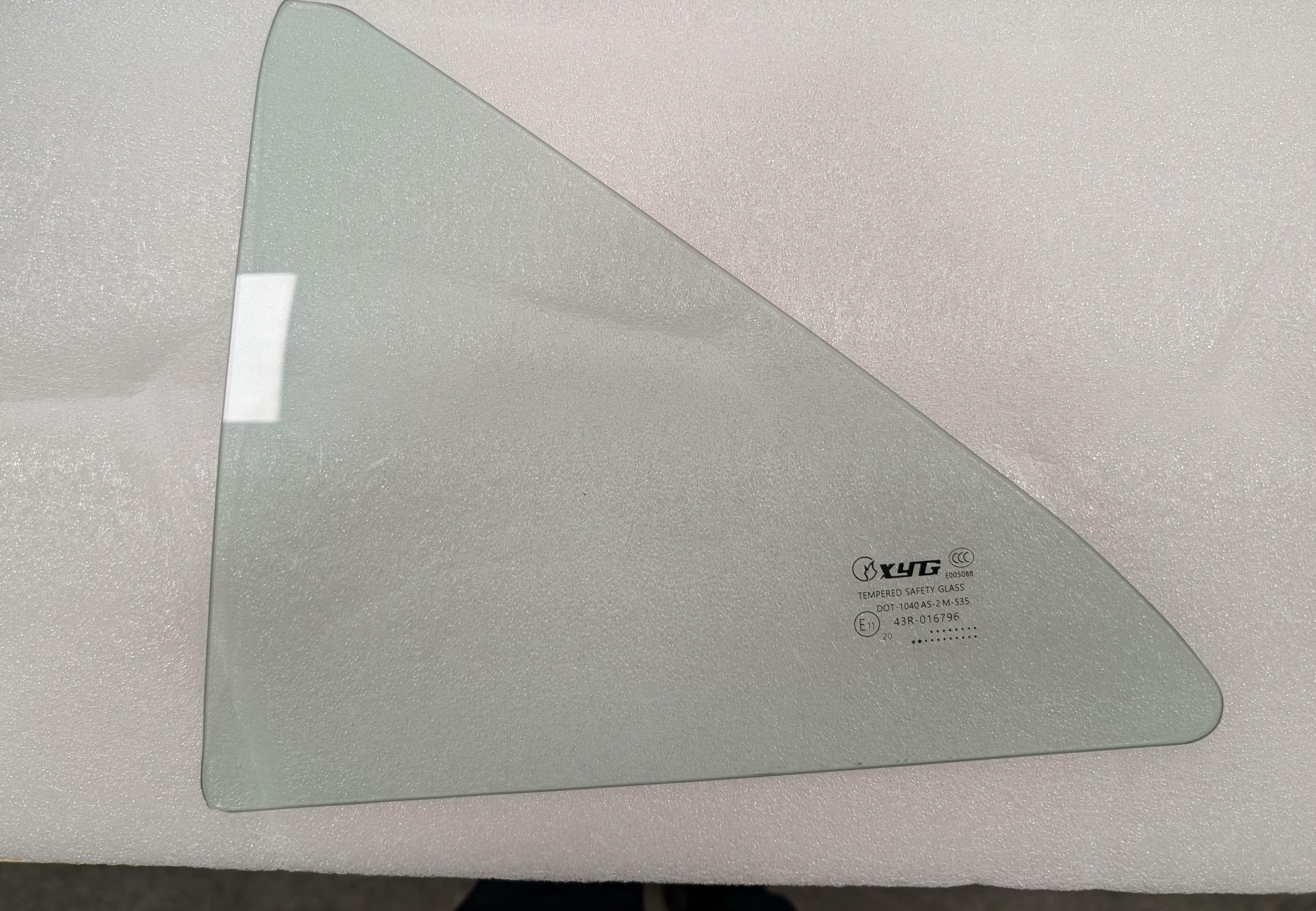Right Rear Vent Window Glass Honda Accord 4 Door Sedan 2003-2007 Green