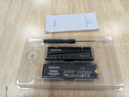 Ediloca 1TB PS5 SSD Heatsink PCIe Gen4 NVMe 7400MB/s DRAM EN855