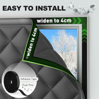 AGHITG Window Insulation Kit, Thermal Window Cover 30" x 56" for Window