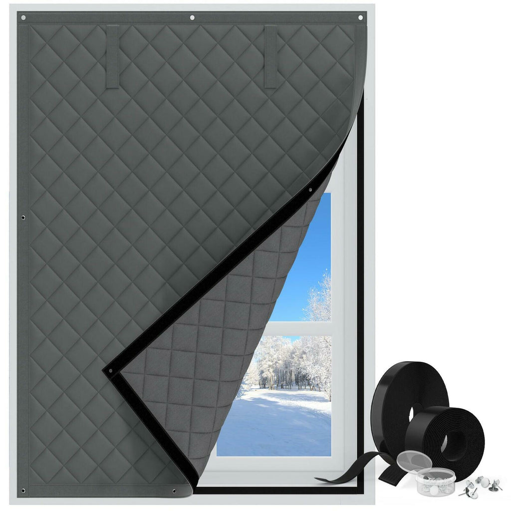 AGHITG Window Insulation Kit, Thermal Window Cover 30" x 56" for Window
