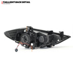LED Headlights for Hyundai Elantra 2017 2018 Projector Front Lamps Pair Assembly