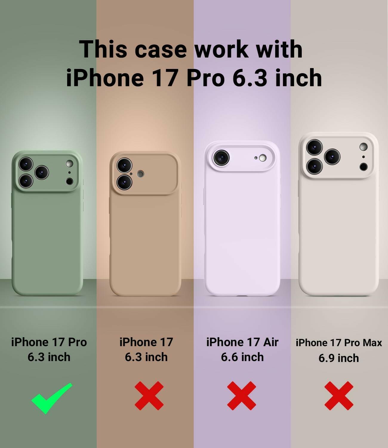 OTOFLY for iPhone 17 Pro Case - Compatible with MagSafe, Camera Control Button &