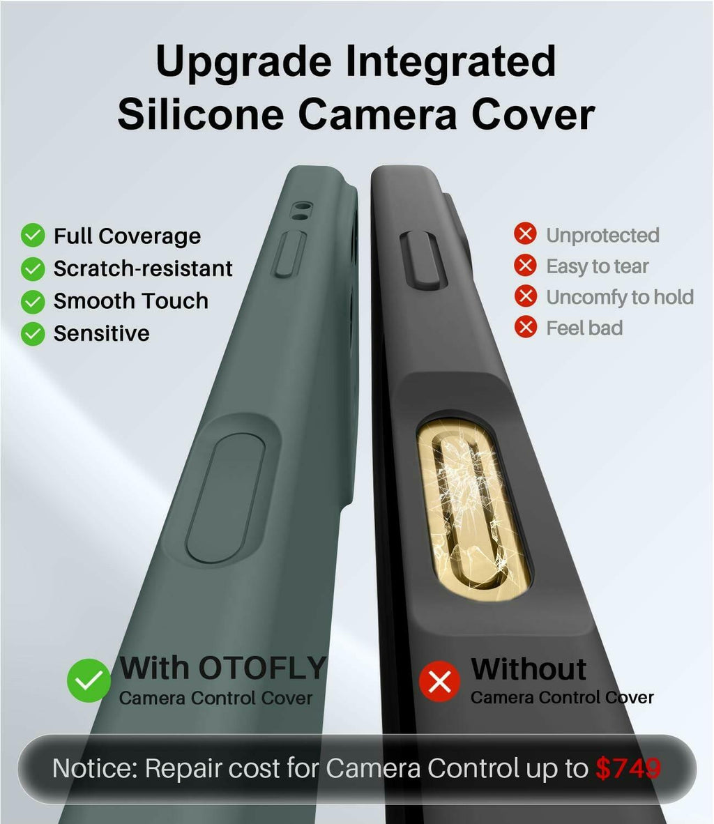 OTOFLY for iPhone 17 Pro Case - Compatible with MagSafe, Camera Control Button &