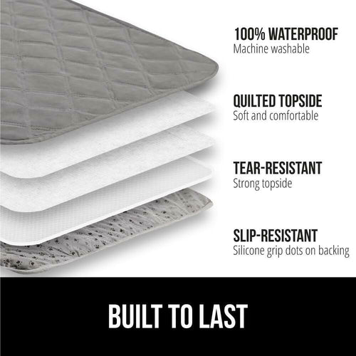 OPEN BOX - GORILLA GRIP Waterproof Couch Cover for Dogs, Gripped Slip Resistant