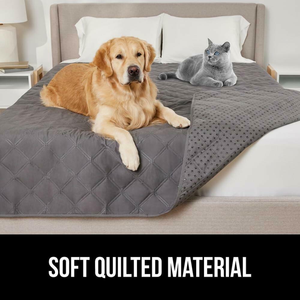 OPEN BOX - GORILLA GRIP Waterproof Couch Cover for Dogs, Gripped Slip Resistant