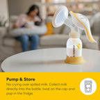 Medela Harmony Manual Breast Pump, Compact Swiss Design with PersonalFit Flex