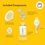 Medela Harmony Manual Breast Pump, Compact Swiss Design with PersonalFit Flex