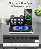 acer 7-in-1 Wireless Charging Station: Charger Stand for Multiple Devices for
