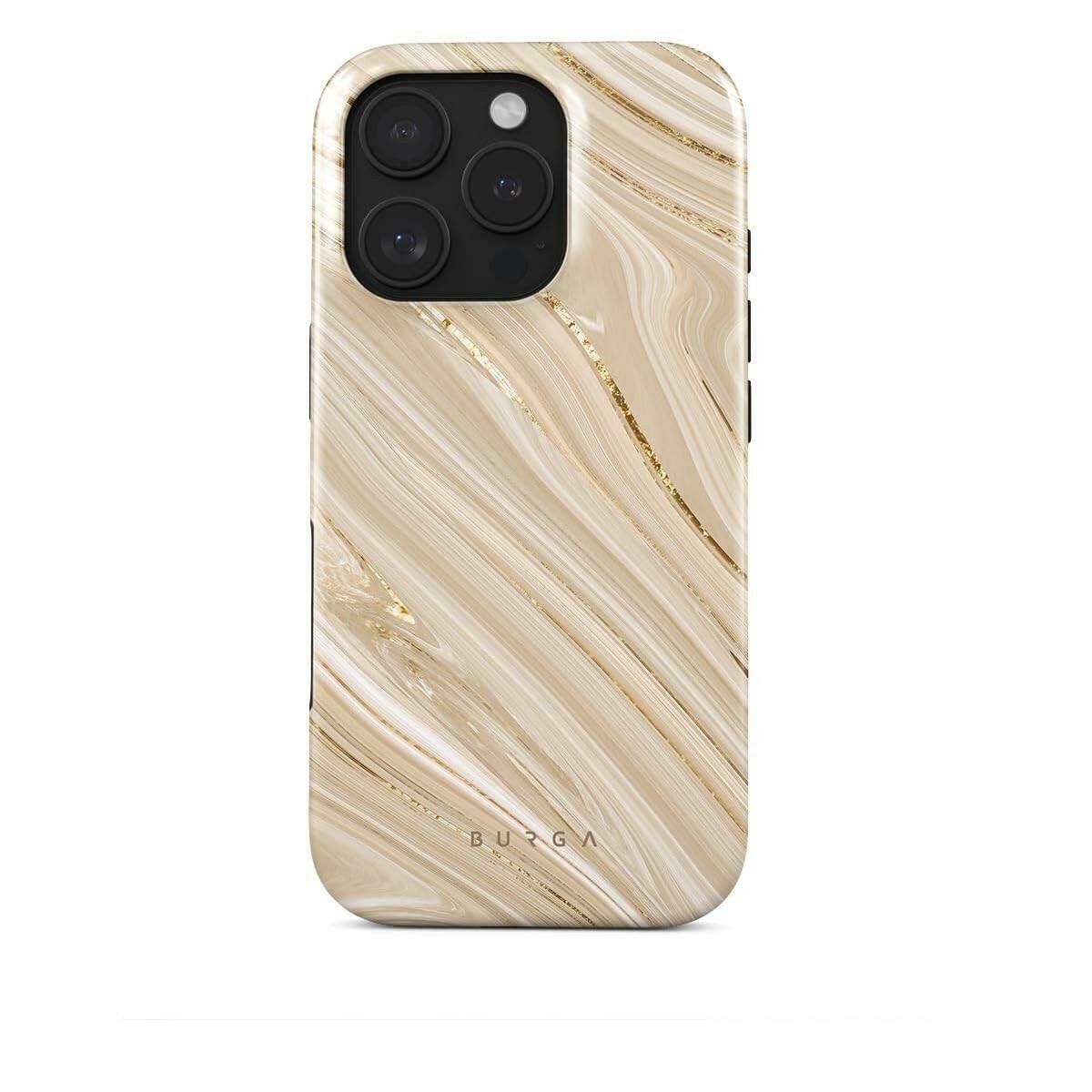 BURGA Phone Case for iPhone 16 Pro - Cute, Trendy, Aesthetic, Designer Pattern,