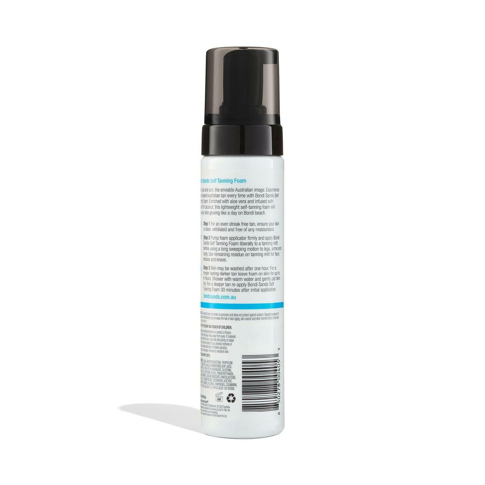 Bondi Sands Self Tanning Foam | Lightweight, Self-Tanner Foam Enriched with Aloe