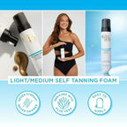 Bondi Sands Self Tanning Foam | Lightweight, Self-Tanner Foam Enriched with Aloe