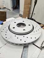 FRONT Brakes w Rotors 11 7/8" diameter compatible w/ many modeles