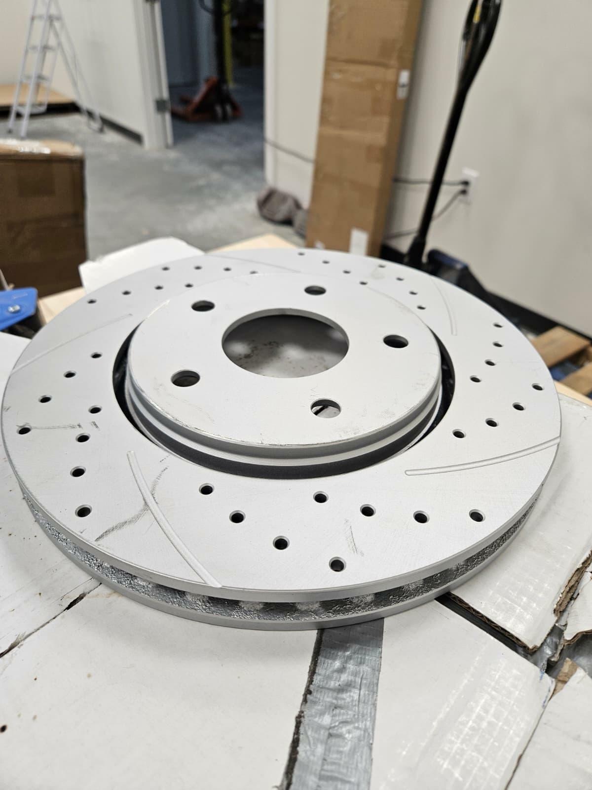 FRONT Brakes w Rotors 11 7/8" diameter compatible w/ many modeles