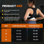 Floiax Posture Corrector for Men and Women, Breathable Back Brace, Lumbar