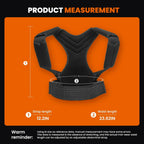 Floiax Posture Corrector for Men and Women, Breathable Back Brace, Lumbar