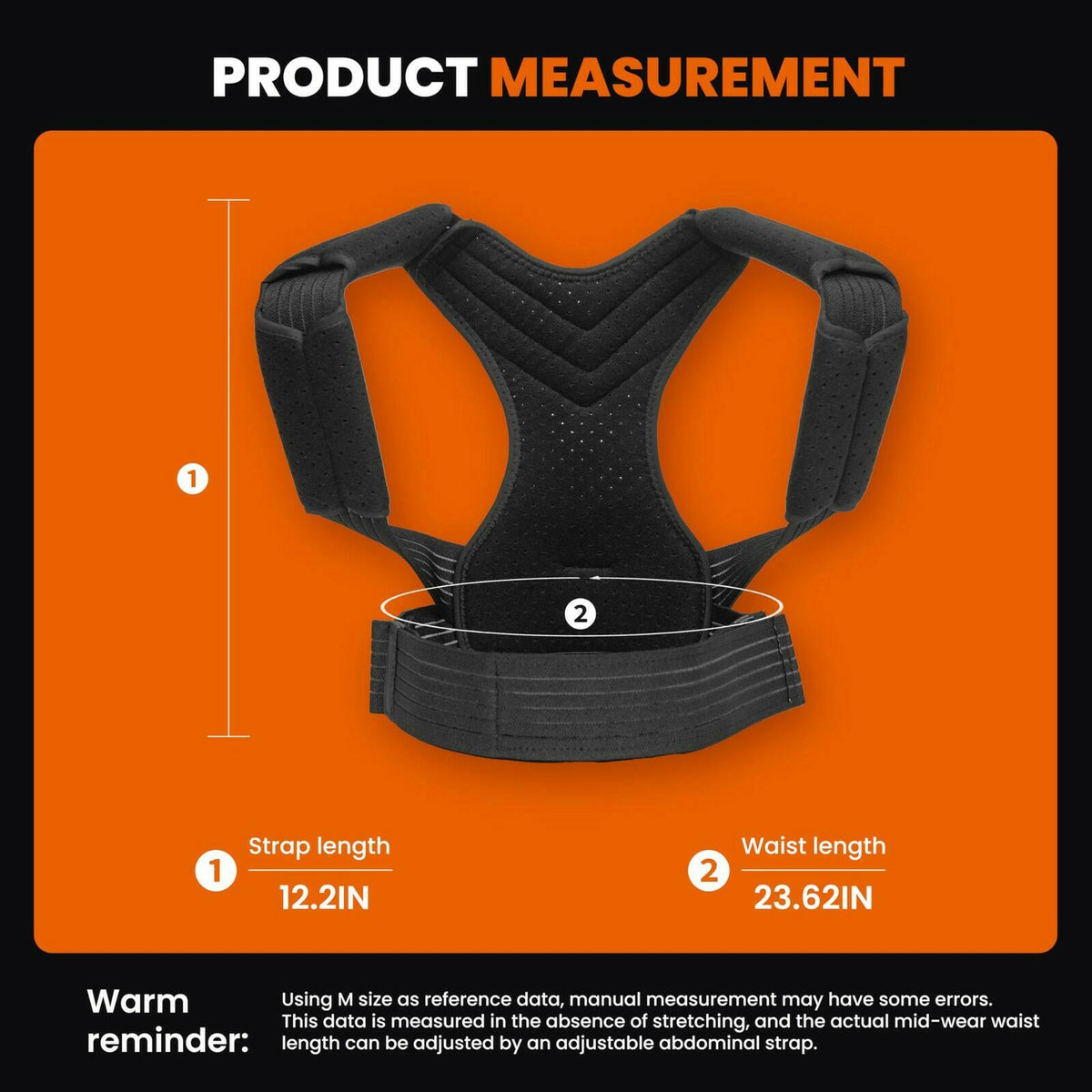 Floiax Posture Corrector for Men and Women, Breathable Back Brace, Lumbar